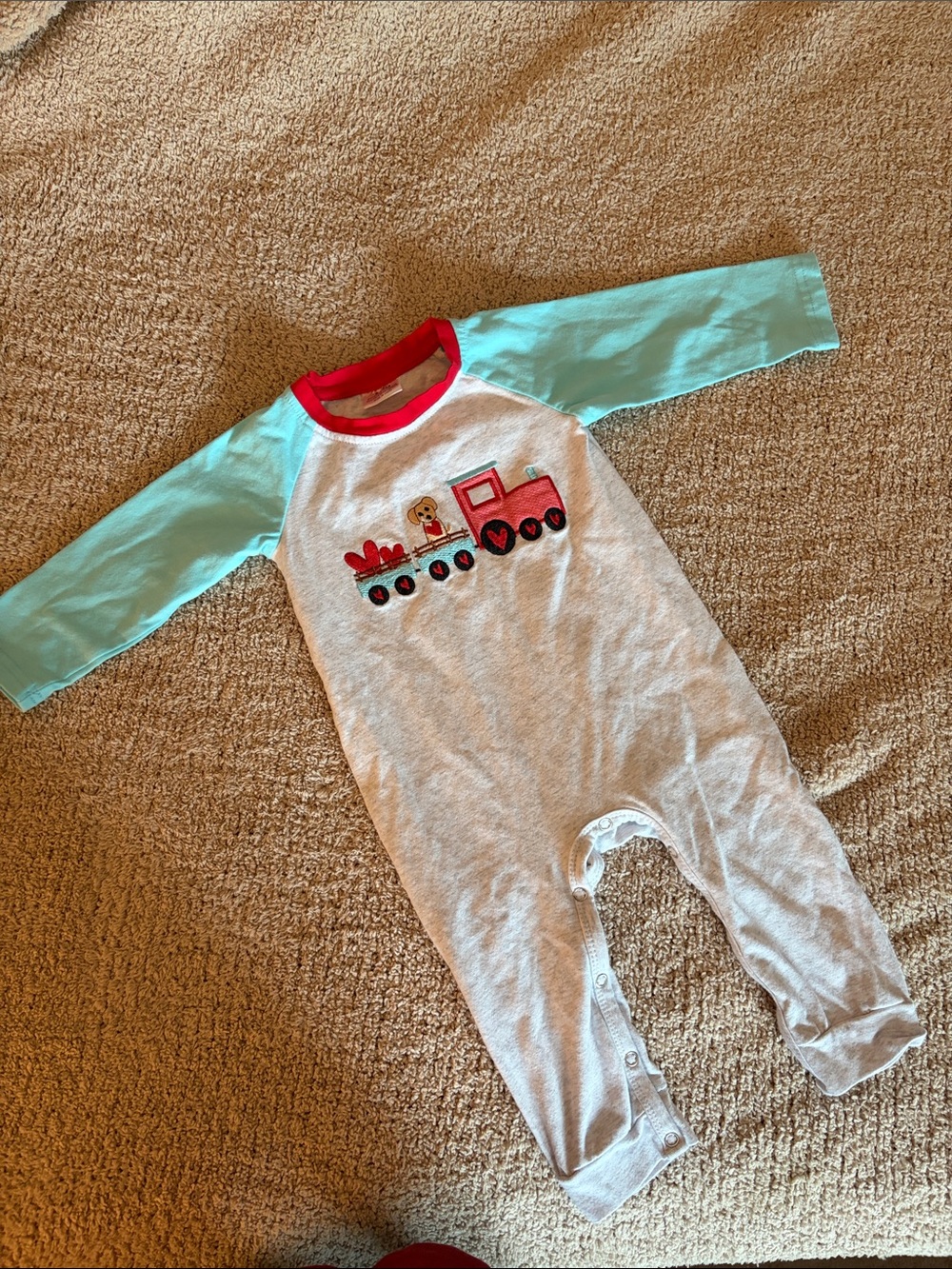 Train with dog one-piece